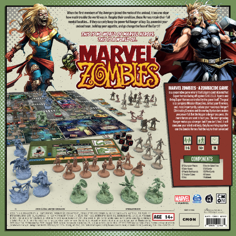 Marvel Zombies: a Zombicide Game - Core Box