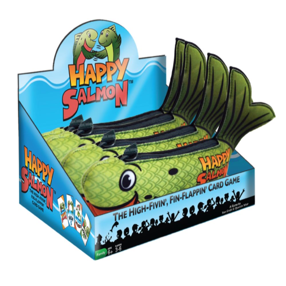 Happy Salmon - Green Fish
