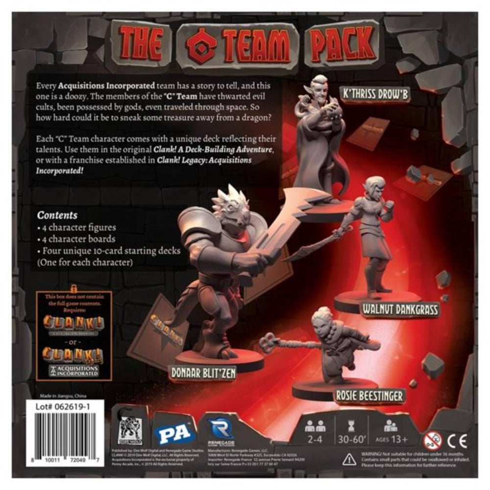 Clank! Legacy: Acquisitions Incorporated - The "C" Team Pack