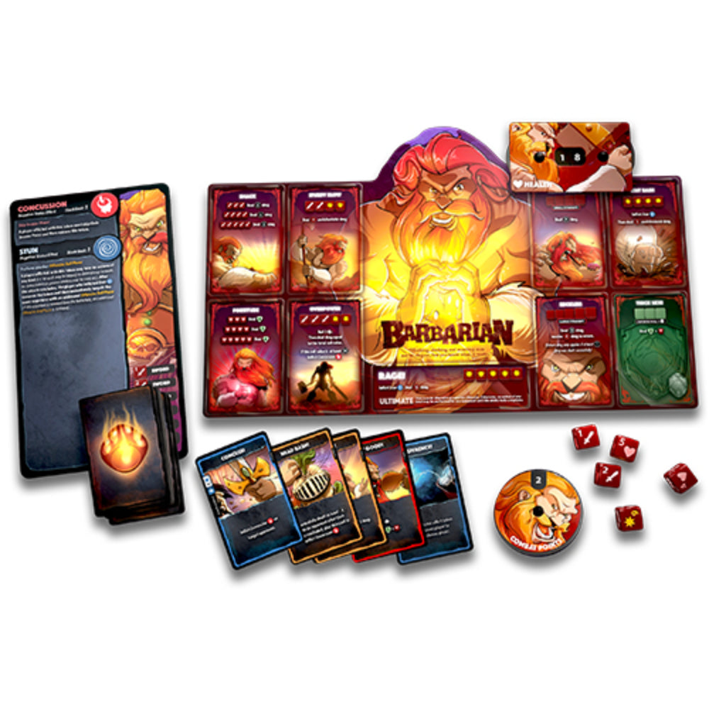 Dice Throne: Season 1 ReRolled - Barbarian vs Moon Elf