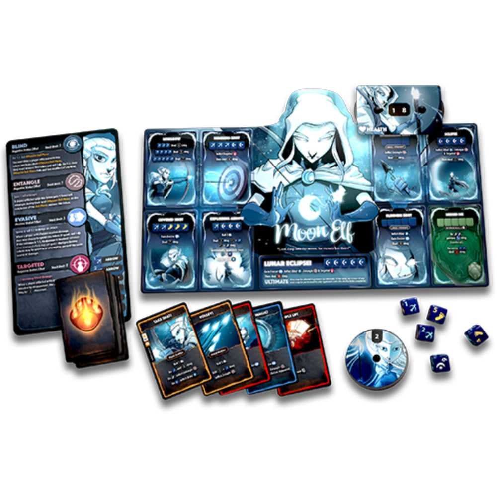 Dice Throne: Season 1 ReRolled - Barbarian vs Moon Elf
