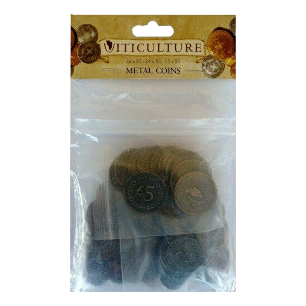 Viticulture Metal Lira Coins