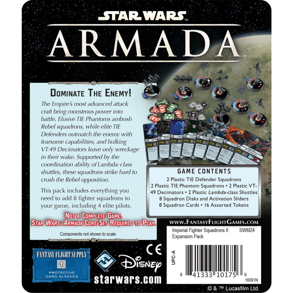 Star Wars Armada - Imperial Fighter Squadrons II Expansion - Level Up Store Star Wars Armada - Imperial Fighter Squadrons II Expansion - Level Up Store