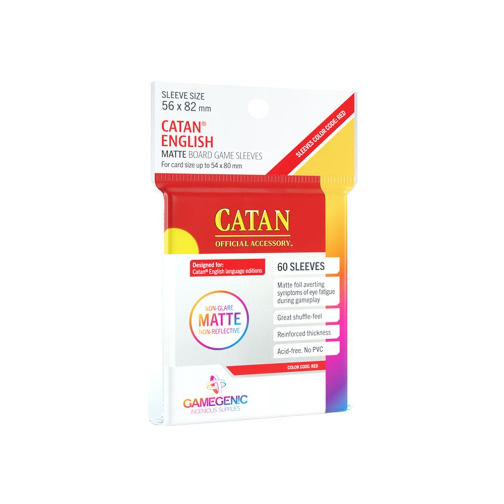 GameGenic | MATTE Sleeves: 56mm x 82mm (Catan) - Level Up Store GameGenic | MATTE Sleeves: 56mm x 82mm (Catan) - Level Up Store