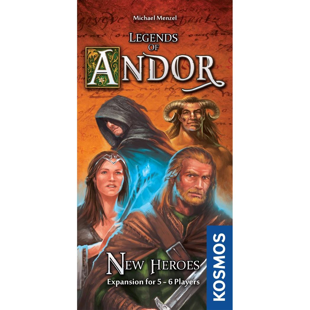 Legends of Andor New Heroes Expansion