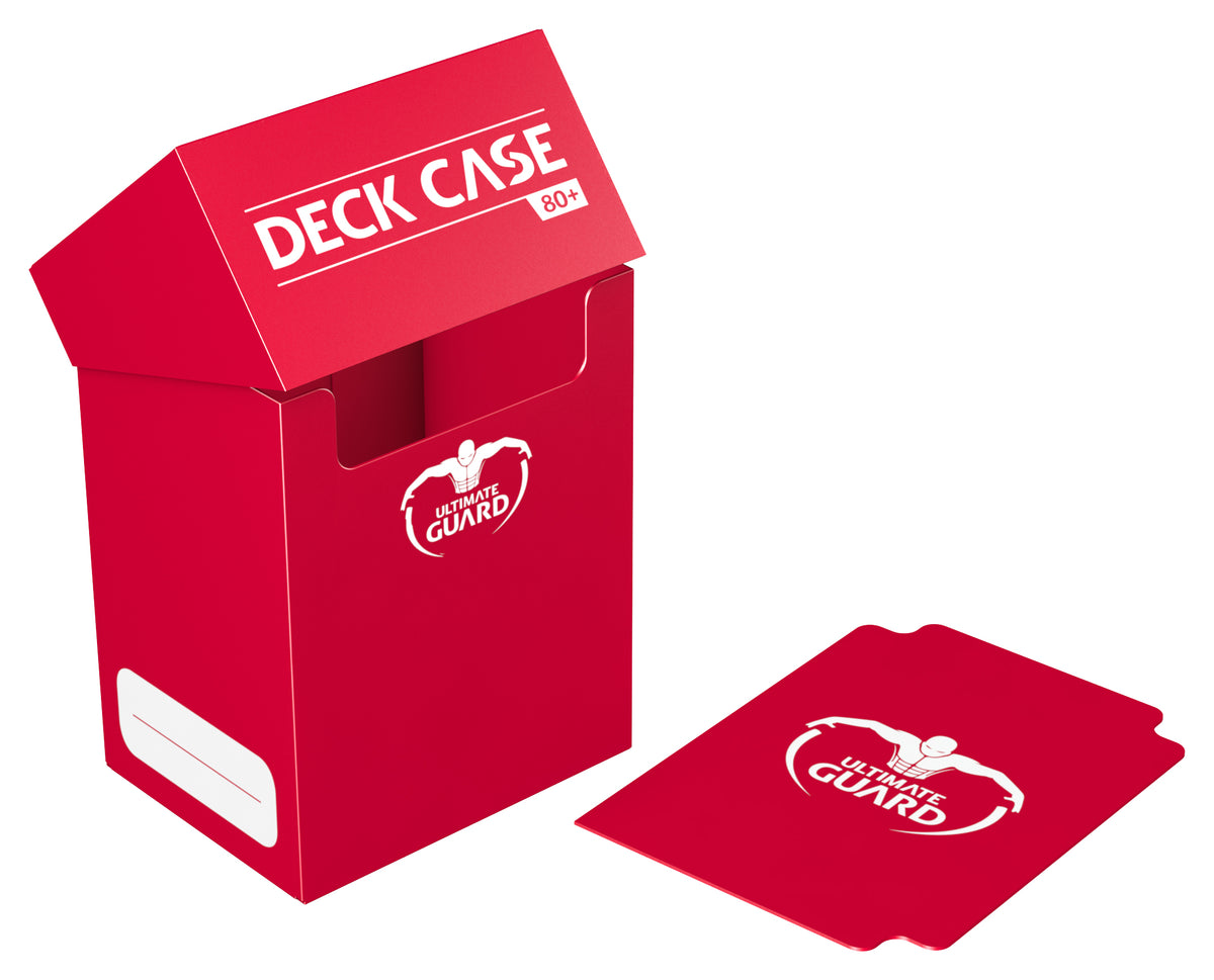 UGD - Deck Case 80+ Std Size Red
