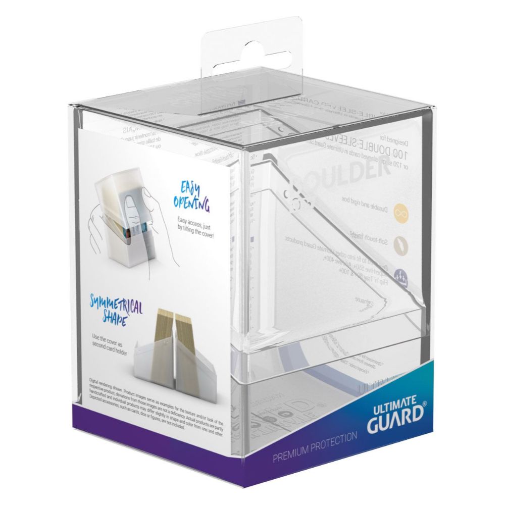 Ultimate Guard Boulder™ Deck Case 100+ Standard Size - Clear