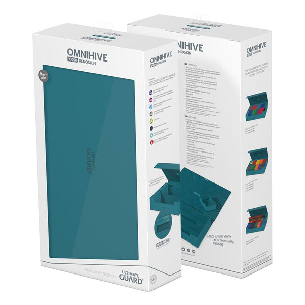 Ultimate Guard Omnihive 1000+ XenoSkin Petrol Blue - Level Up Store