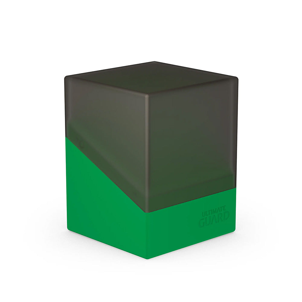 Ultimate Guard Boulder Deck Case 100+ SYNERGY Black/Green