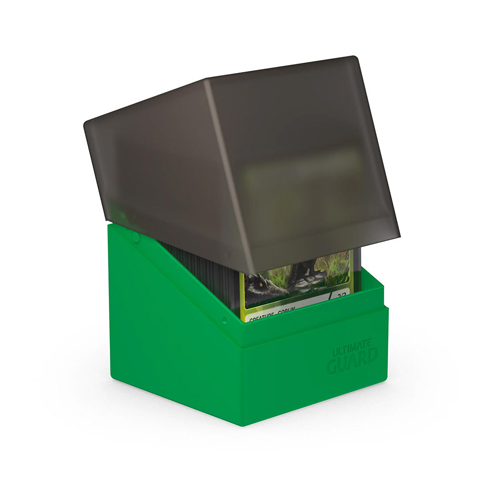 Ultimate Guard Boulder Deck Case 100+ SYNERGY Black/Green