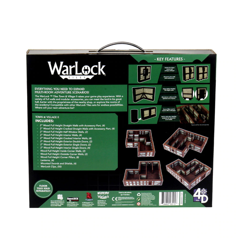 WarLock Tiles: Town &amp; Village II - Plaster Walls Expansion