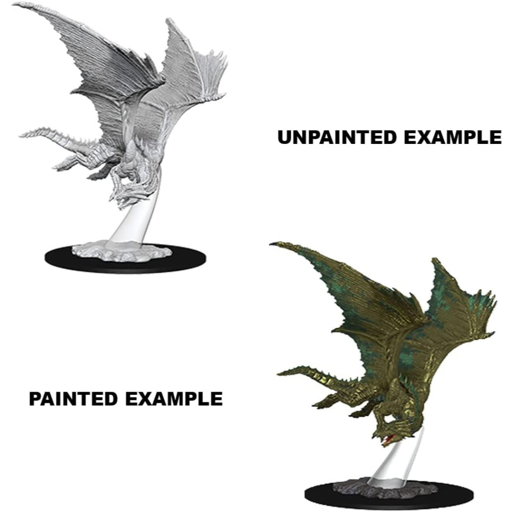 D&amp;D Nolzur&#39;s Marvelous Miniatures: Young Bronze Dragon