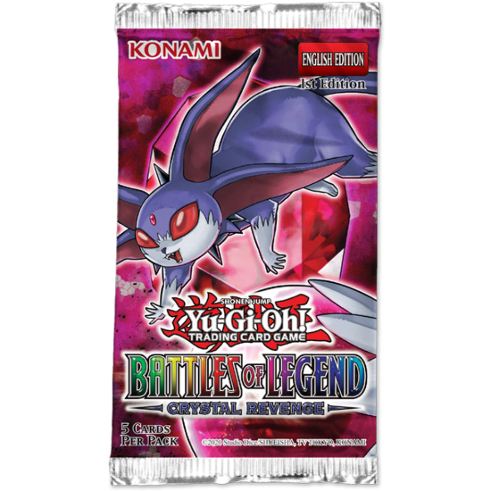 Yu-Gi-Oh! Battles of Legend Crystal Revenge Booster Box