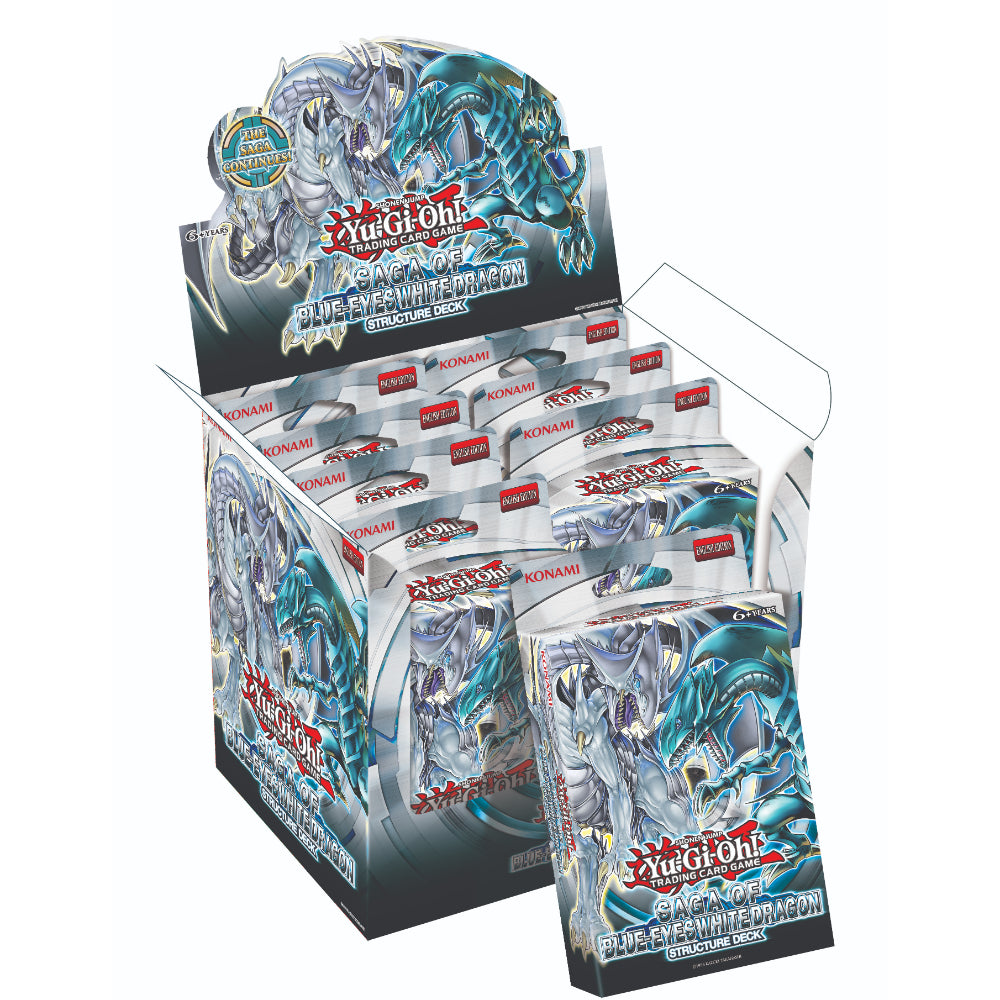 yu gi oh dragon decks Yu-Gi-Oh! Saga of Blue Eyes White Dragon Structure Deck | Unlimited Ed