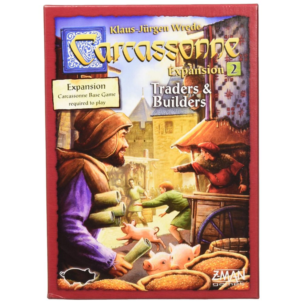 Carcassonne v2 exp 2: Traders &amp; Builders