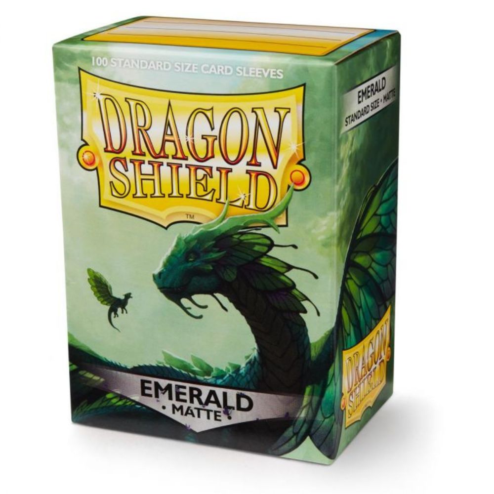Dragon Shield Sleeves Standard: Matte Emerald (100)