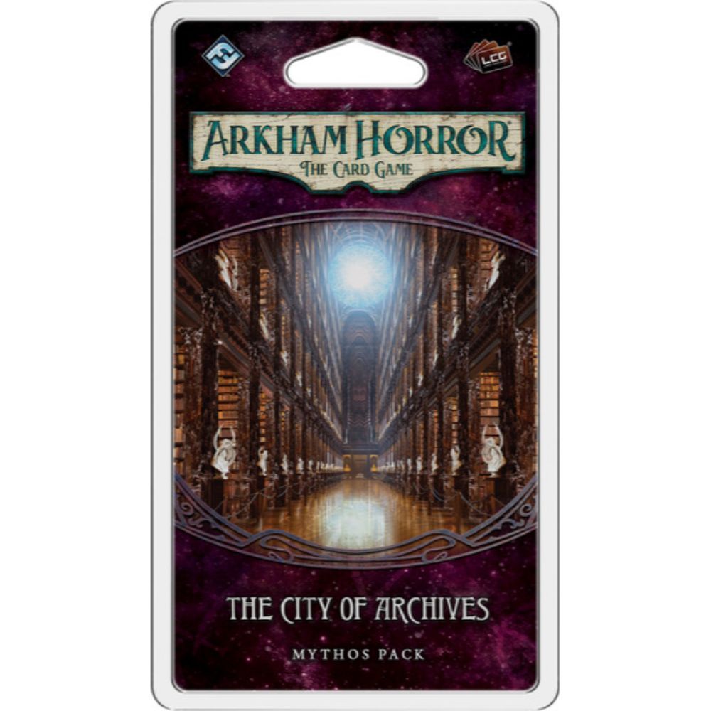 Arkham Horror LCG | The City of Archives Mythos Pack