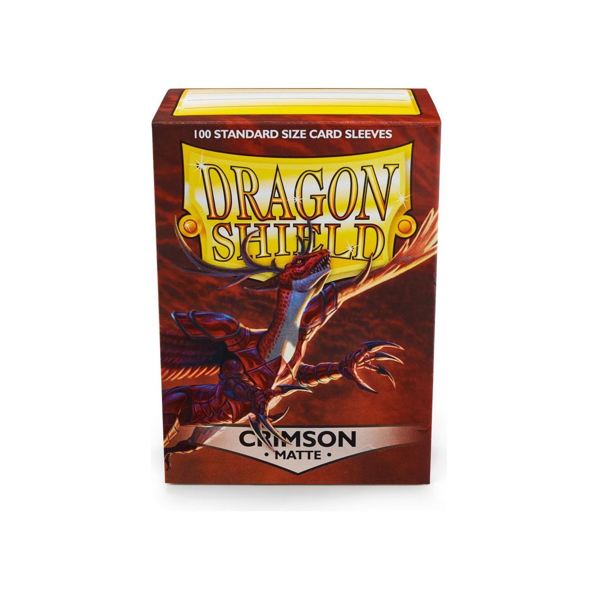 Dragon Shield Sleeves Standard: Matte Crimson (100)