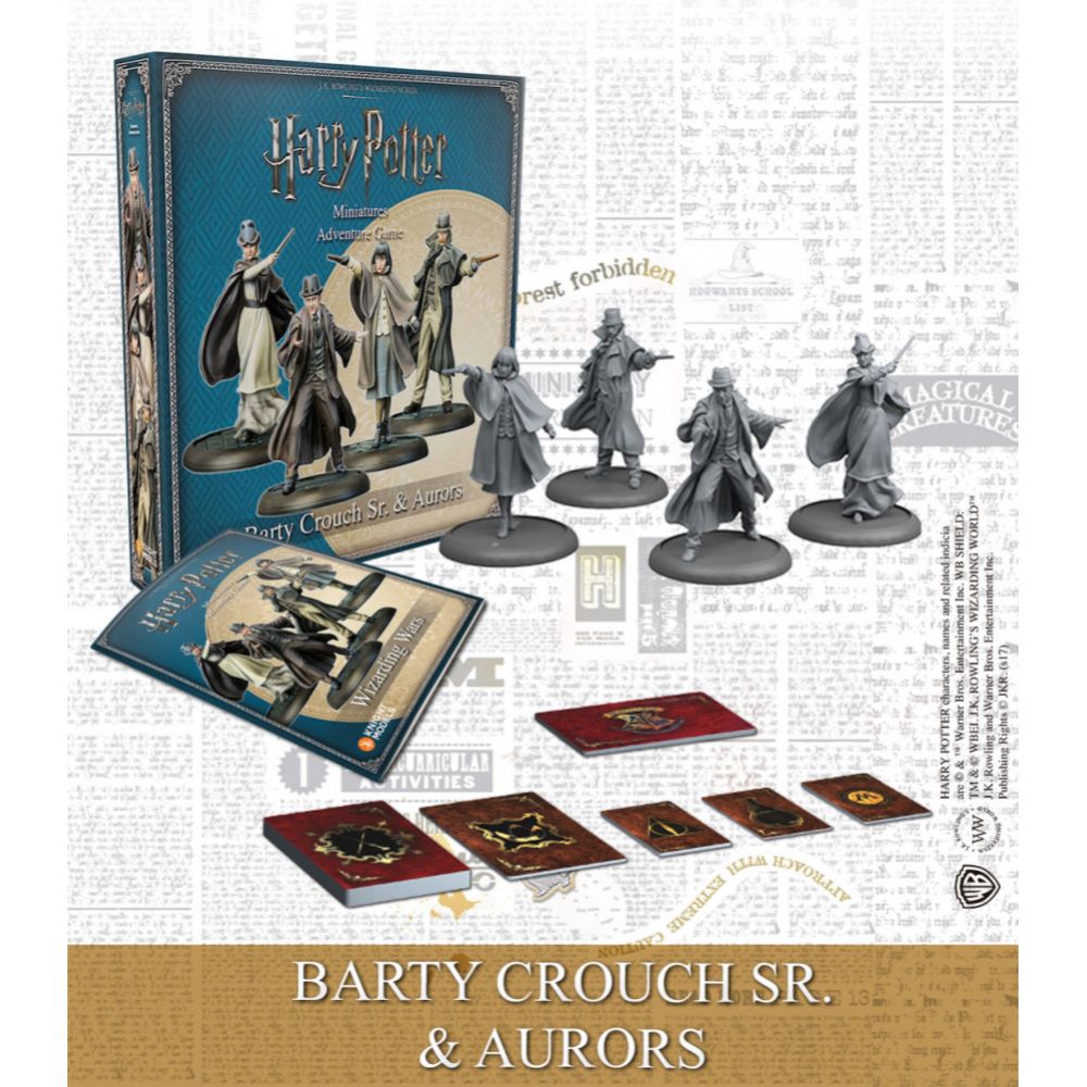 Harry Potter Miniature Game: Barty Crouch Sr &amp; Aurors