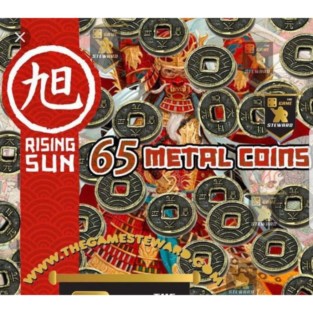 Rising Sun Metal Coins - Level Up Store