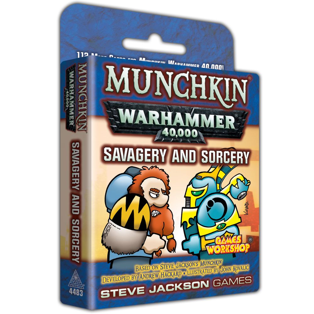 Munchkin Warhammer 40000: Savagery and Sorcery