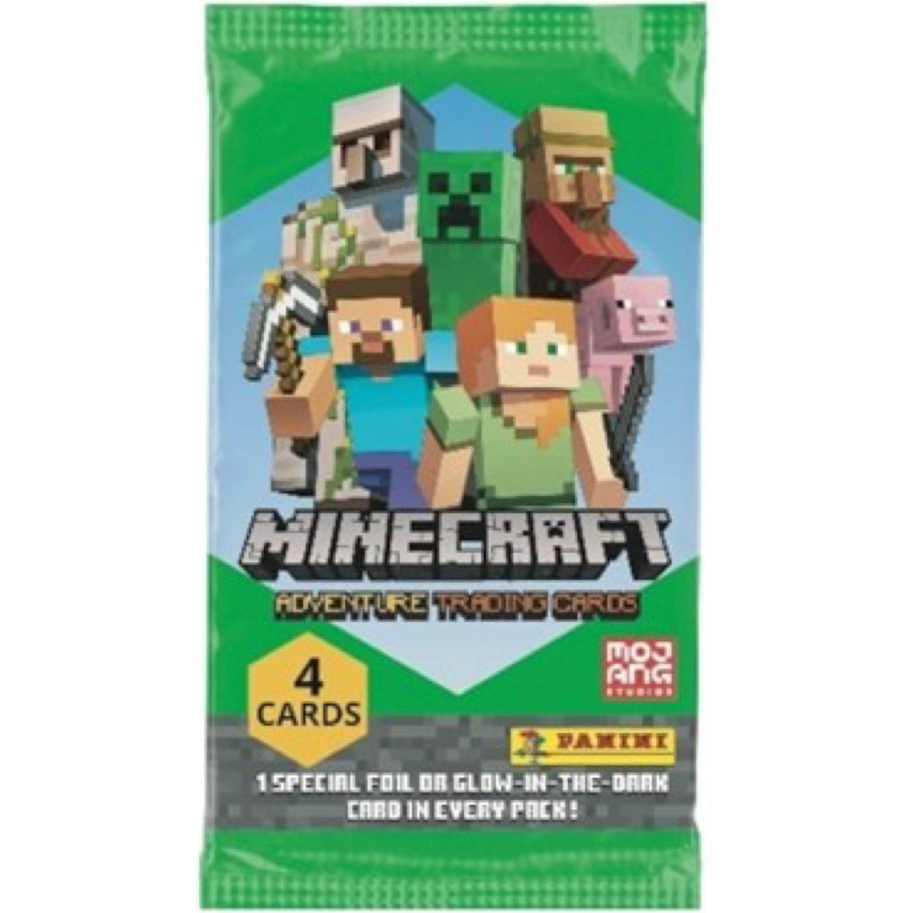 Minecraft Adventure Trading Cards Booster Pack
