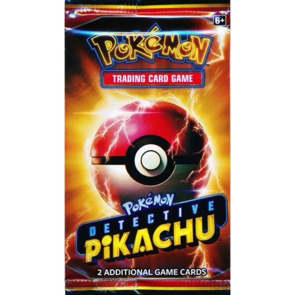 2019 Pokemon Detective Pikachu Special Movie Promo Booster Pack