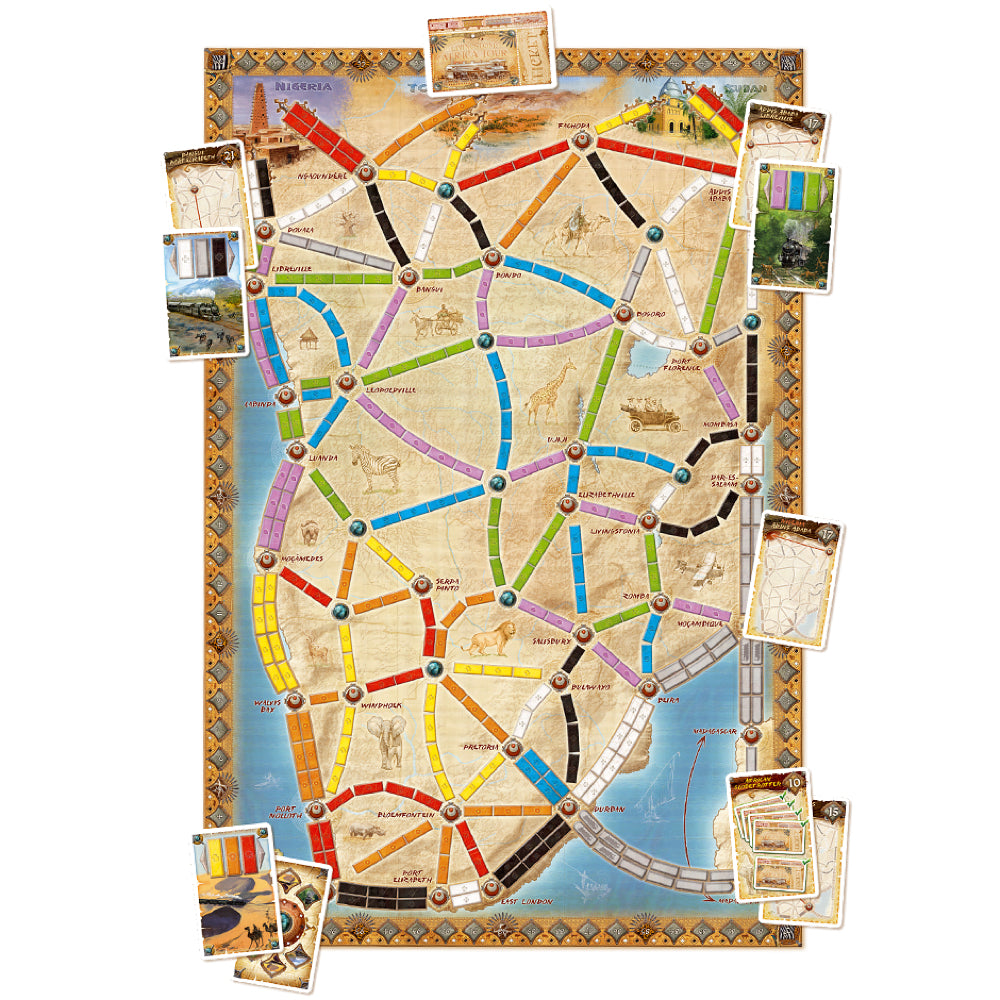 Ticket to Ride Map Collection: Volume 3 | Africa