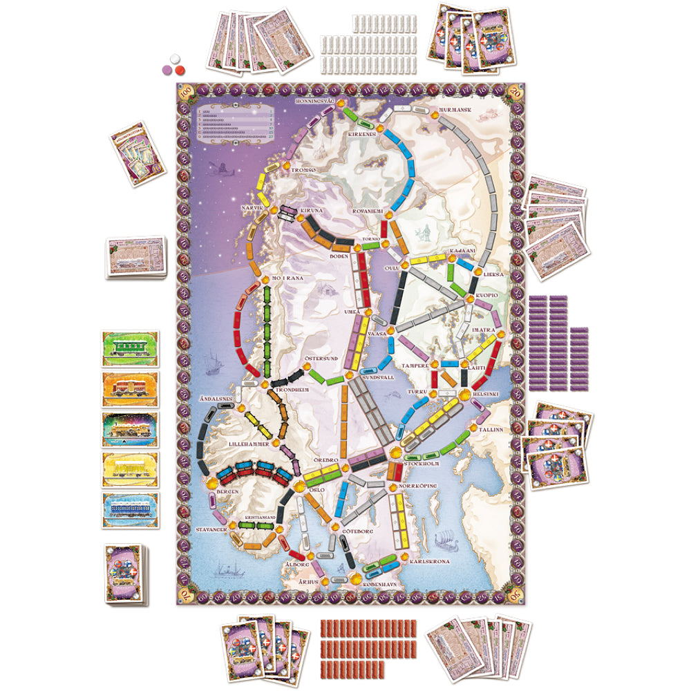 Ticket to Ride Nordic Countries