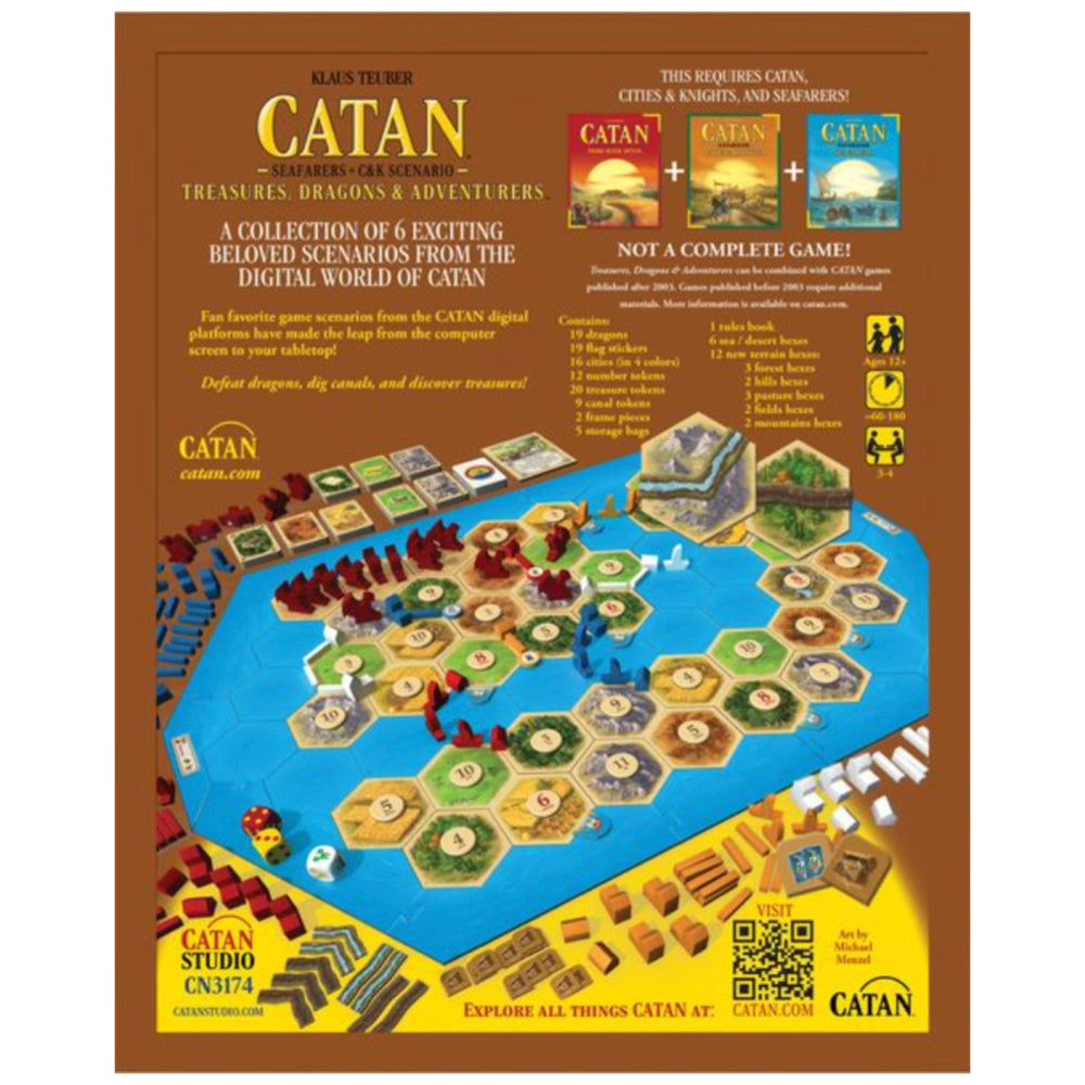 Catan: Treasures, Dragons & Adventurers