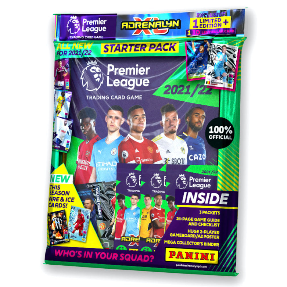 Premier League Adrenalyn XL 21/22 Trading Card Collection | Starter Pack